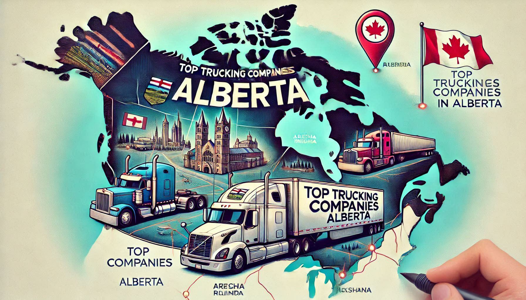 You are currently viewing Top 63 Trucking Companies in Alberta With Complete Details